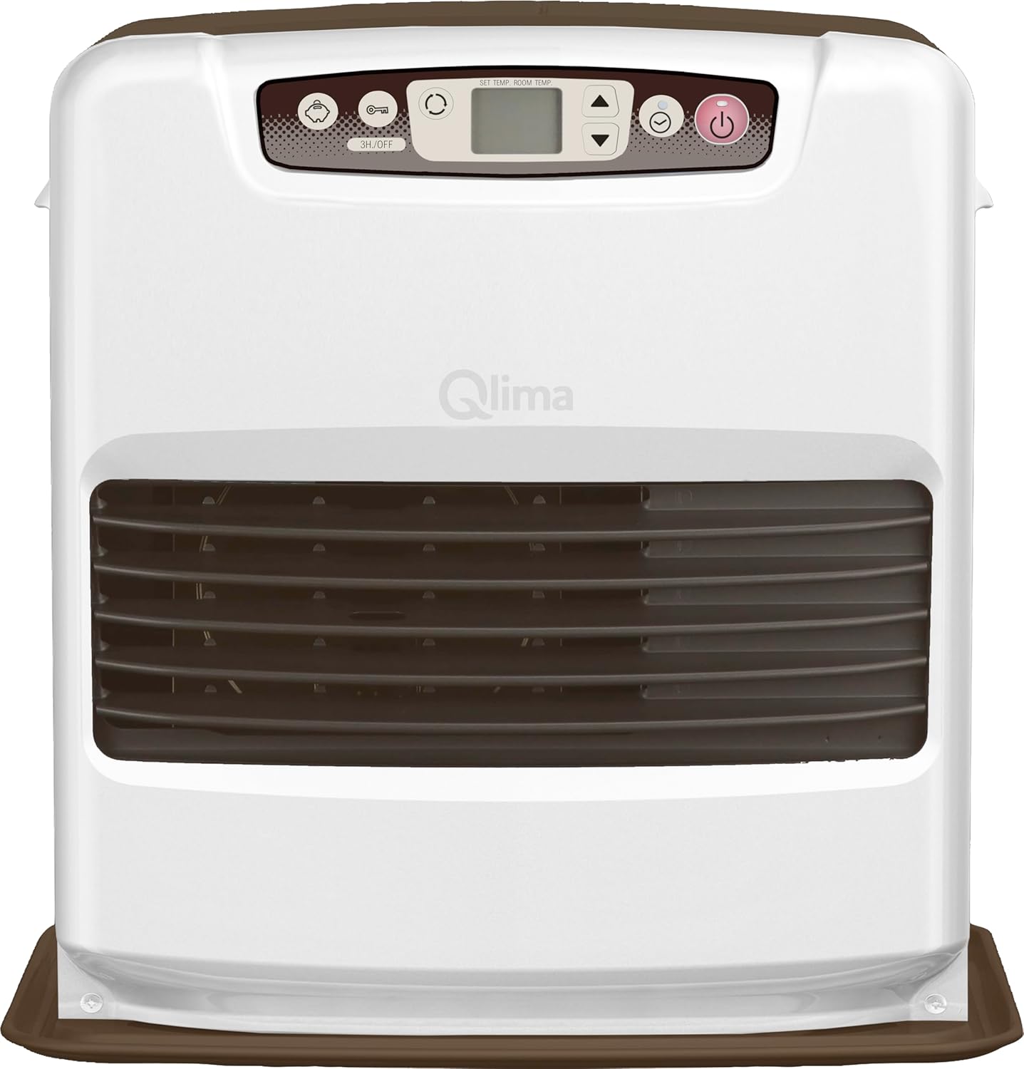 Qlima Laserofen SRE 4035 TC wit - Integrierter Timer, programmierbare Zündung, 3500 W, 220 V - 50 Hz, Grau, Klassisch, Ofen, Raumheizer