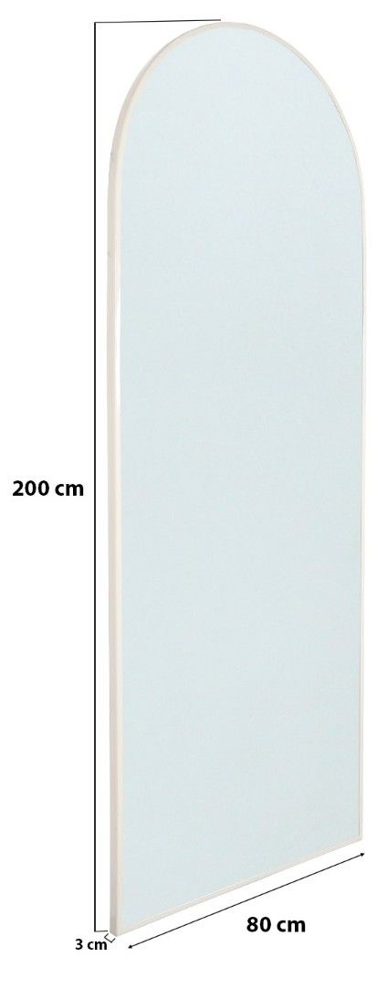 Spiegel Lauren B80 x D3 x H200 cm
