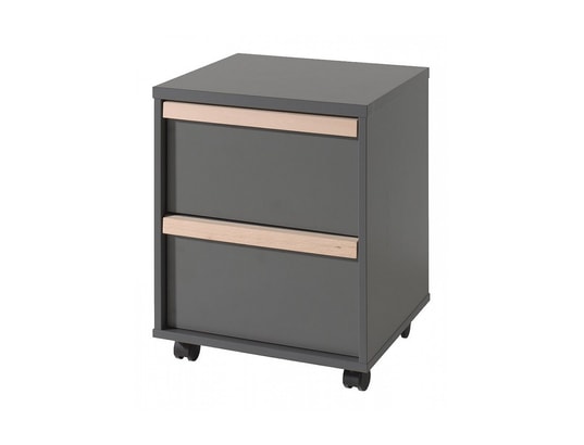 VIPACK - Plan à langer Caisson de bureau london - anthracite