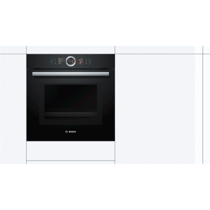 Bosch Kompaktbackofen mit Mikrowellenfunktion HNG6764B6