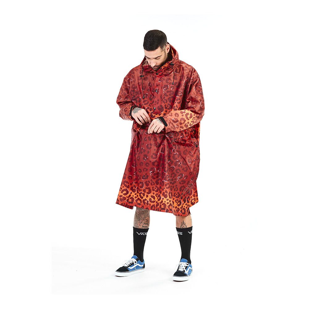 After Essentials RAIN - Poncho leopard