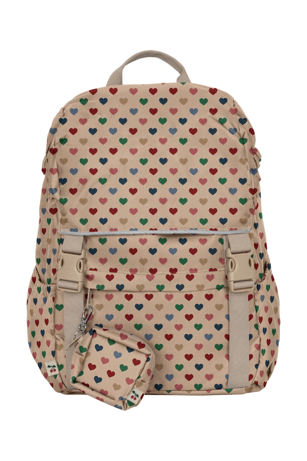 Konges Sløjd Clover Schoolbag coeur colore frappe
