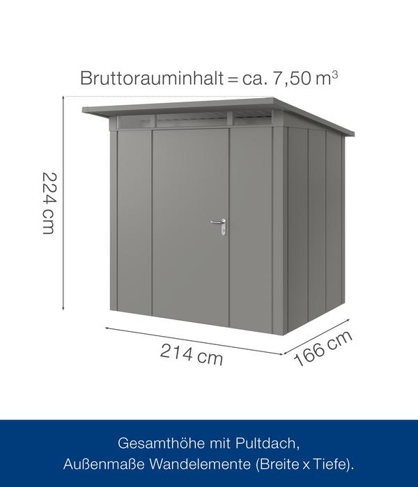 Hörmann Metallgerätehaus Juno JPD4 L-Sk