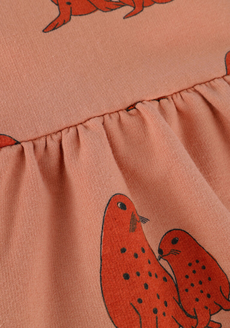 L\u00D6TIEKIDS roze l&ouml;tiekids midi jurk w23-54-40