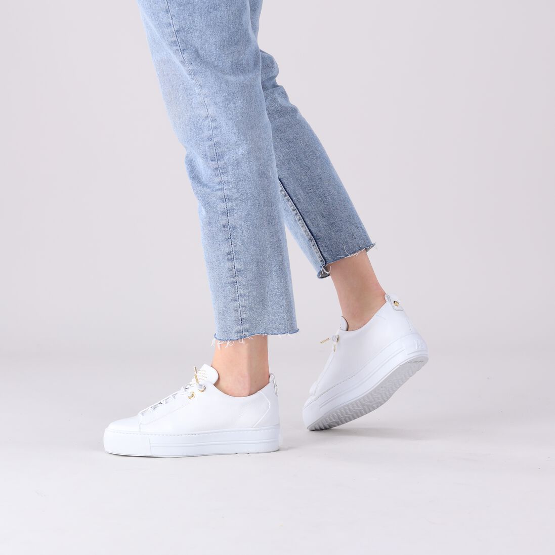 witte paul green lage sneakers 5017