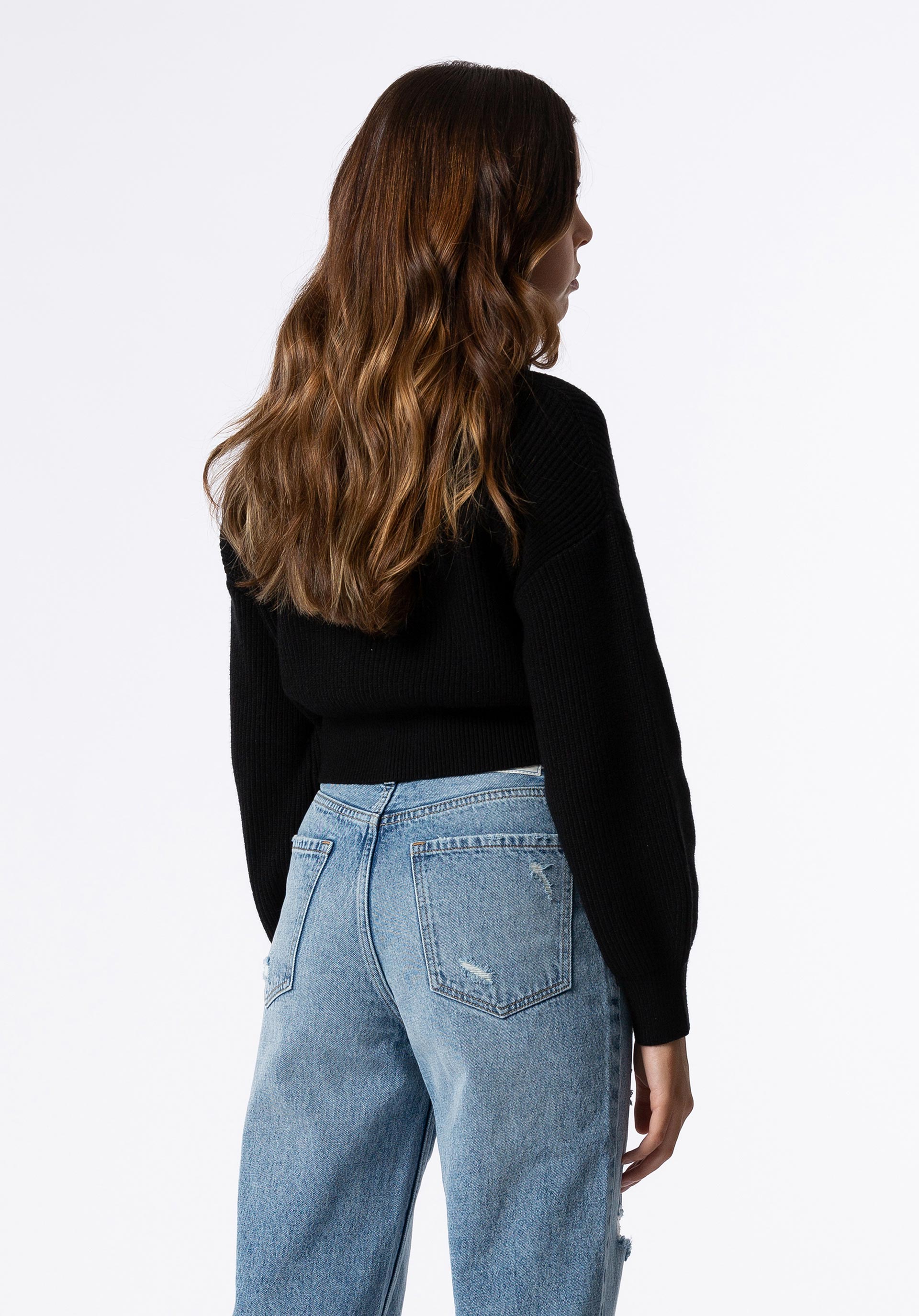 Camisola de Malha com Fecho