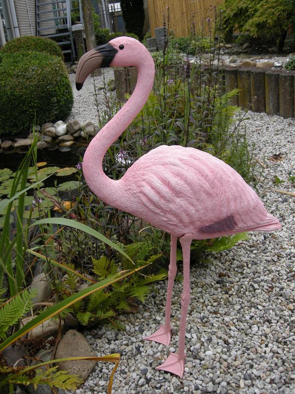Ubbink Kunststoff-Flamingo, ca. B58/H91,5/T24