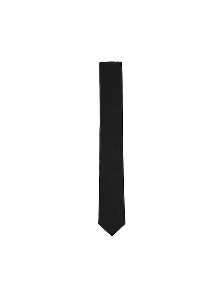 BOSS Krawatte schwarz