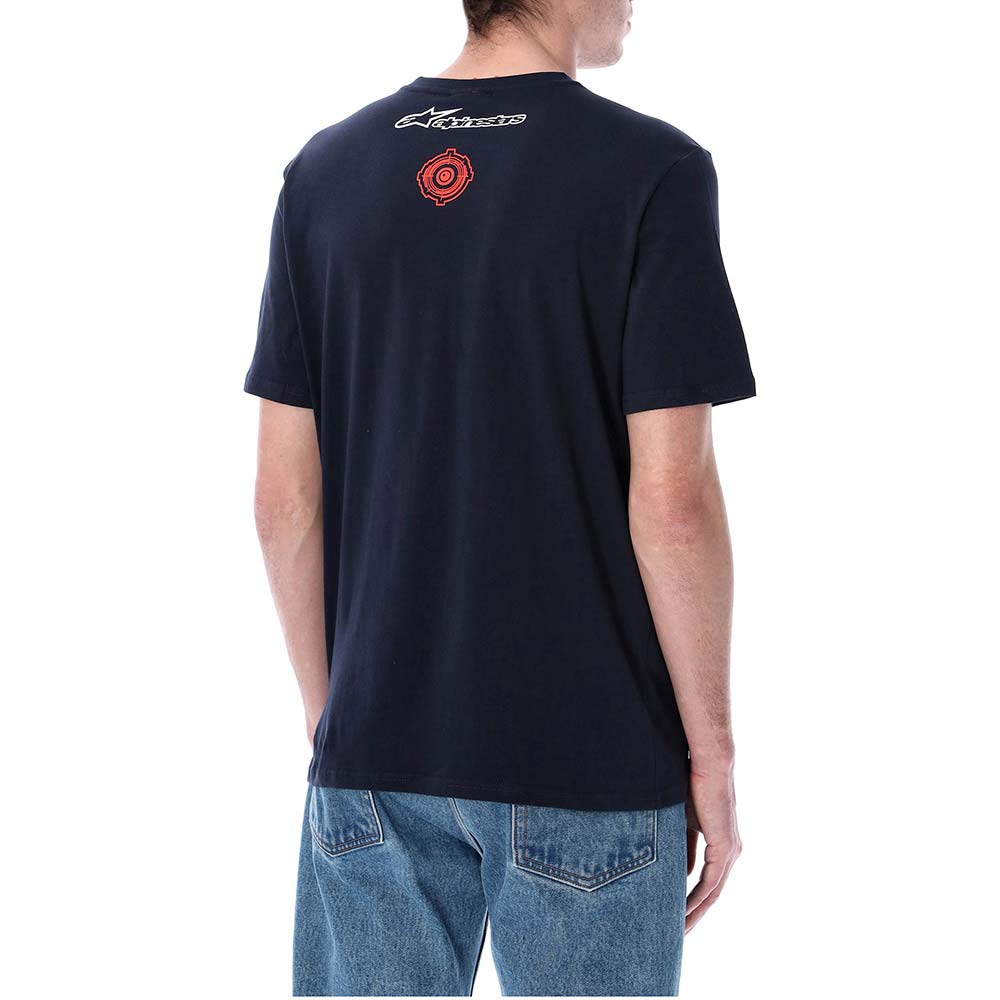 jorge martin - T-shirt Dual 89 Alpinestars Bleu