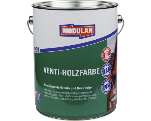 MODULAN 7200 Venti-Houtverf Wit 5 l