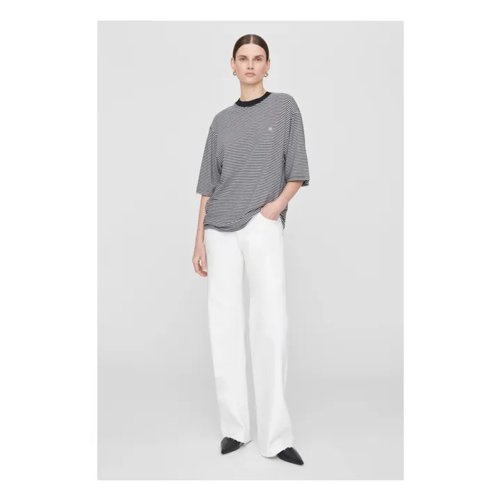 Anine Bing T-shirt Bo Coton Bio | Noir
