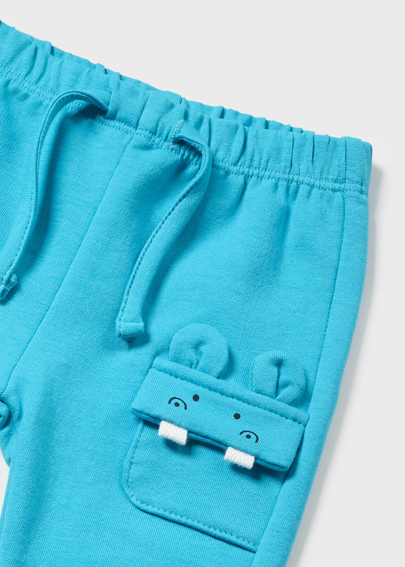 Conjunto de moletom de 3 peças Better Cotton para recém-nascidos, Mate