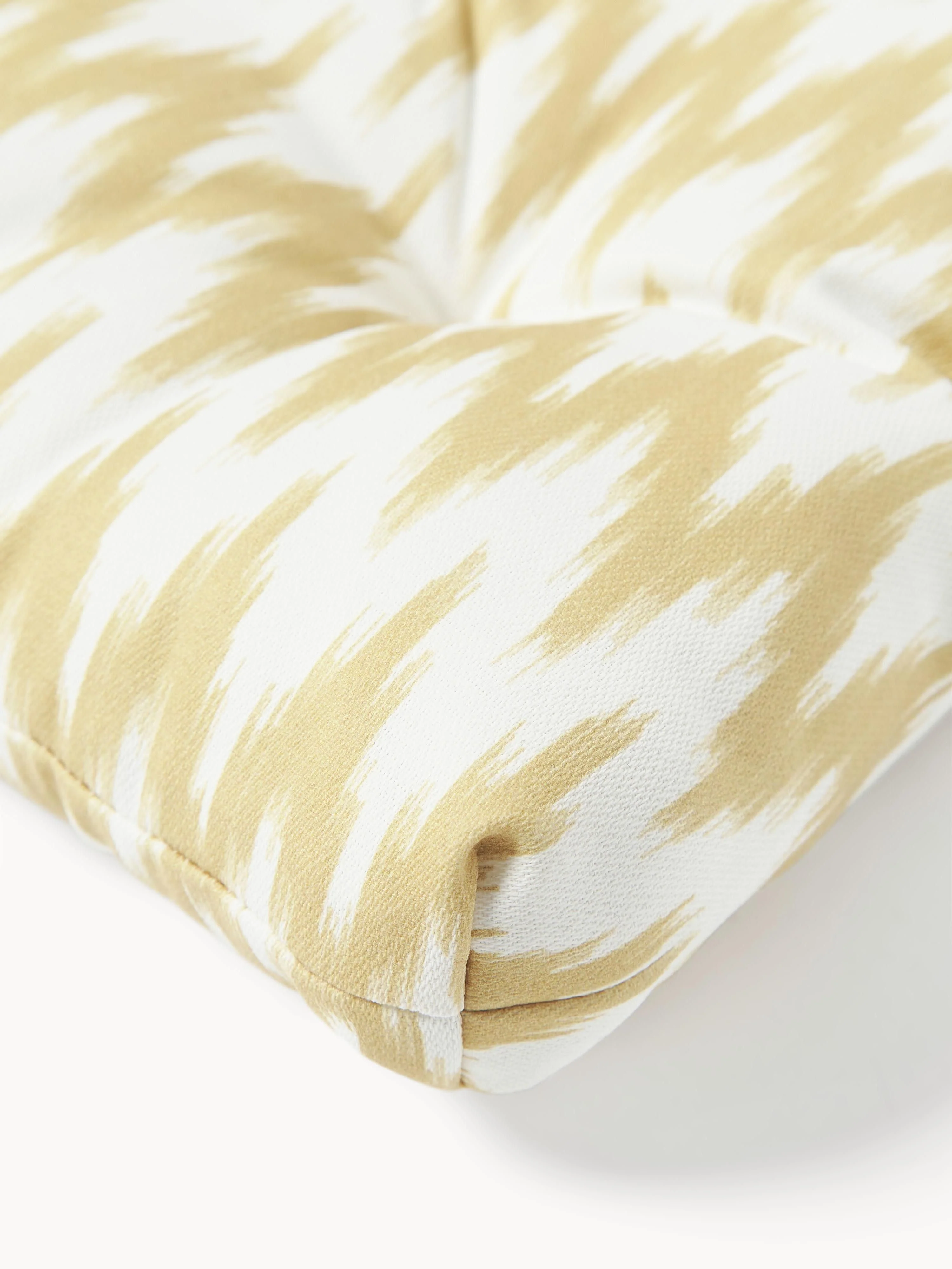 Outdoor stoelkussen Maillot met Ikat patroon