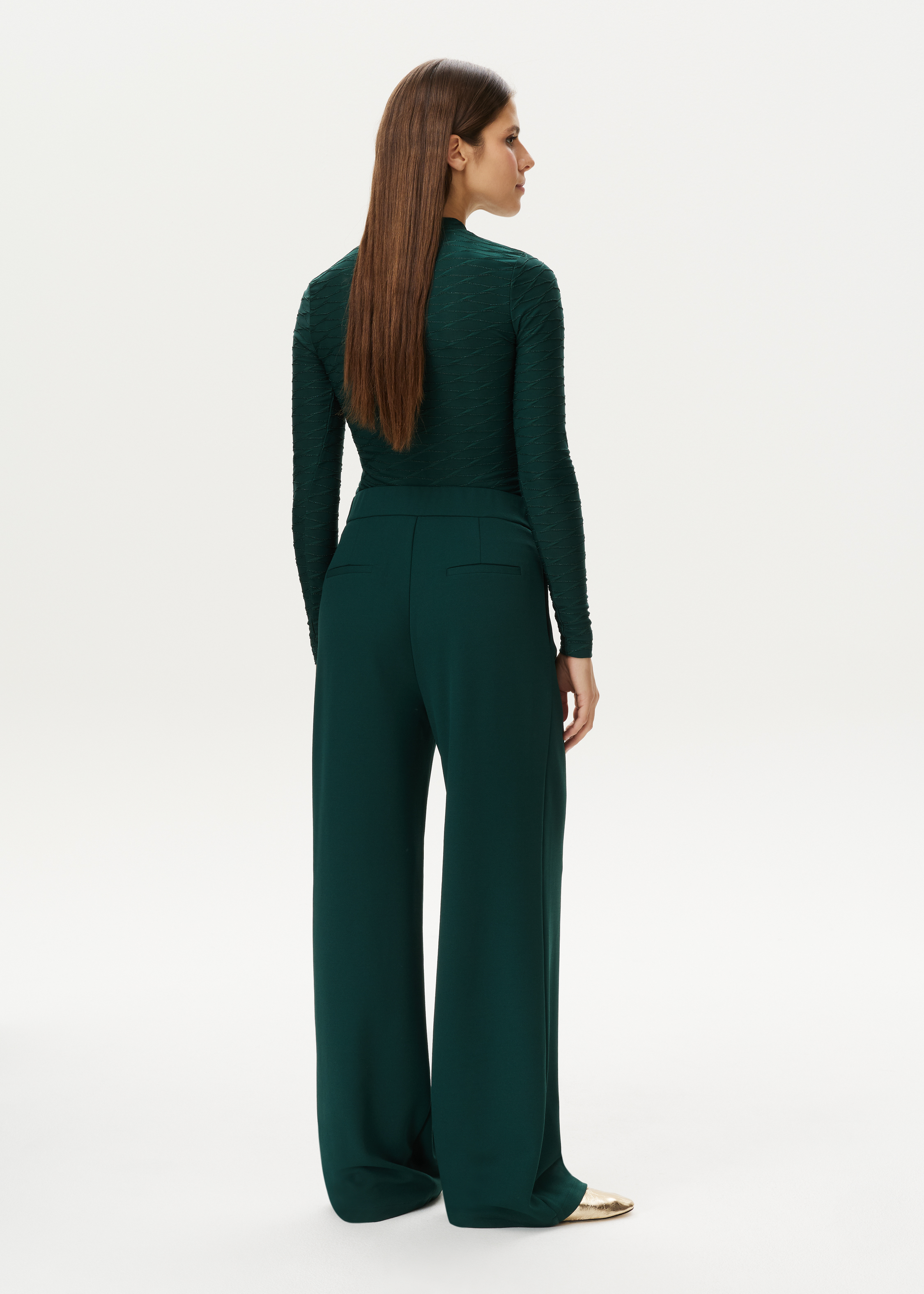 Top met lurex details
