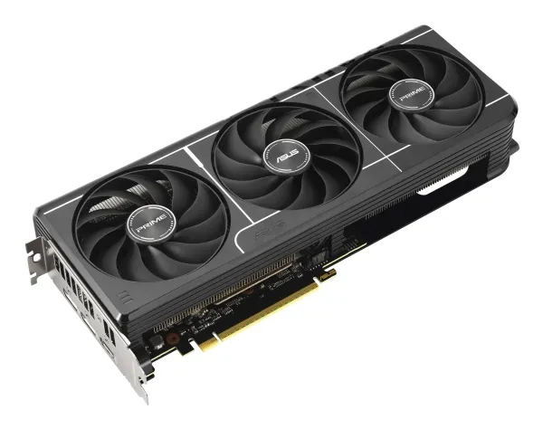 ASUS Prime Radeon RX 9060 XT 8GB - OC Edition - grafikkort - Radeon RX 9060 XT - 8 GB GDDR6 - PCI Express 5.0 - HDMI, 2 x DisplayPort - boks