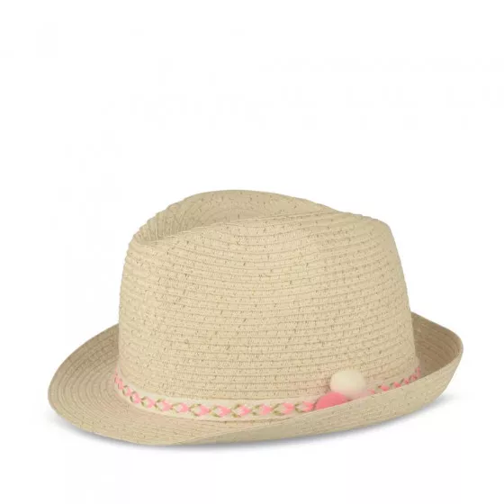 Chapeau BEIGE LOVELY SKULL