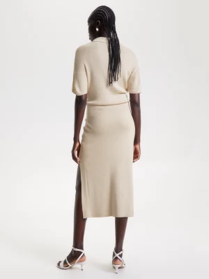 Vestido Polo Midi Relaxado
