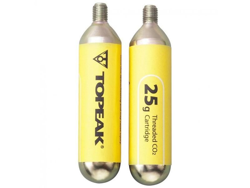 Topeak CO2-Patrone Threaded 25 g mit Gewinde CO2 Patrone
