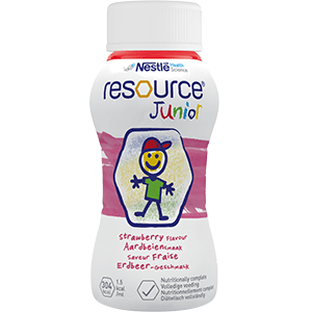 Resource Junior Aardbei 4-pack 200ML