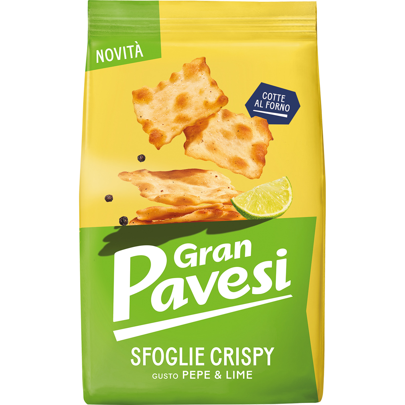 Gran Pavesi Sfoglie Pepe & Lime 150 g