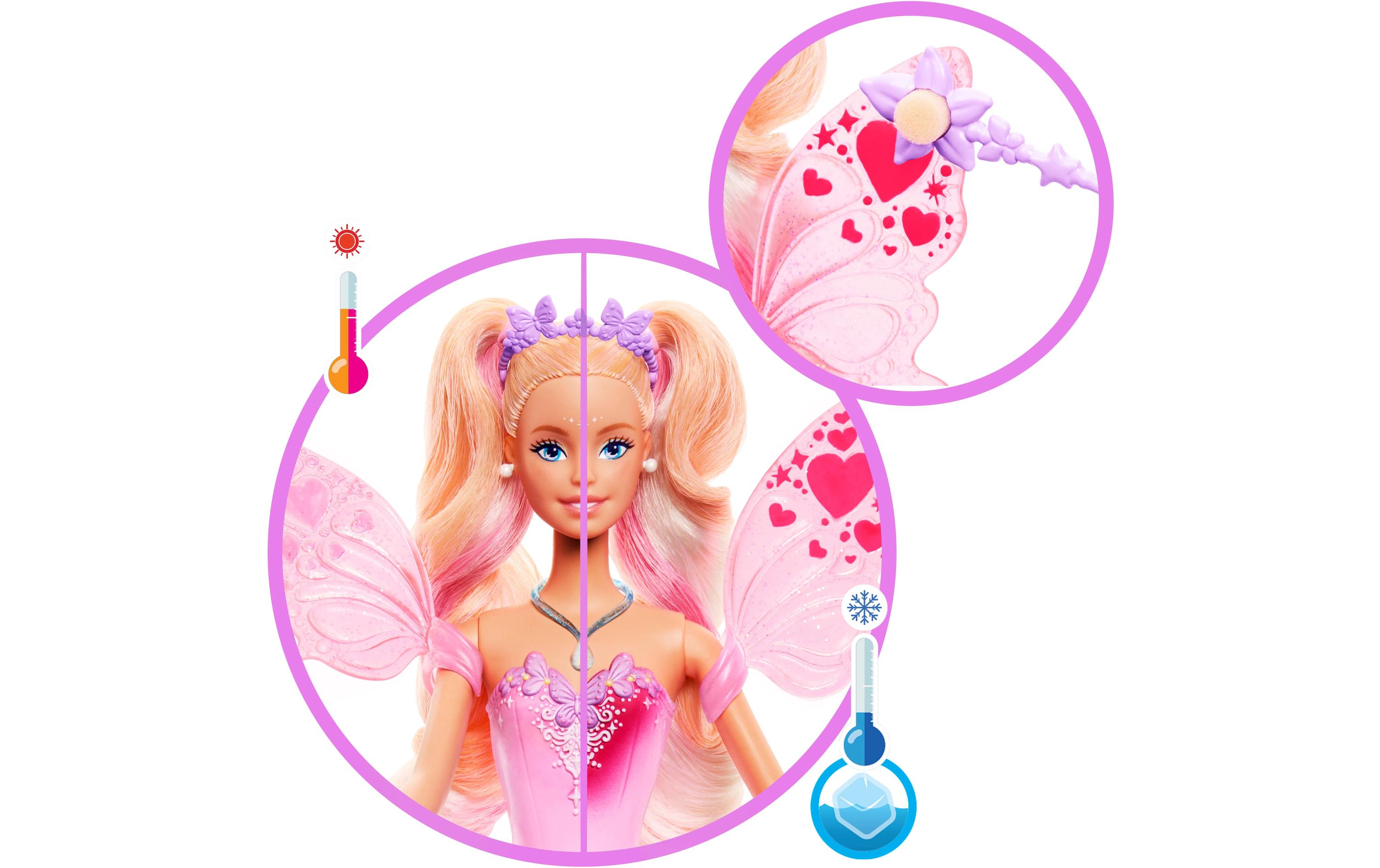 Puppe Fee mit FarbwechseleffektBarbie-Puppe
