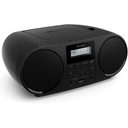 Radio Philips FM TAZ5000 avec Lecteur CD Noir