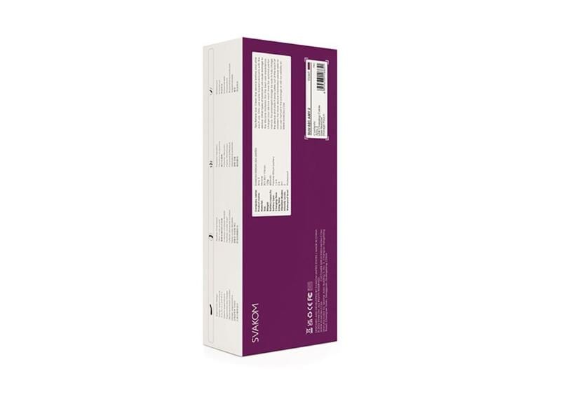 Svakom G-Punkt & Klitoris Vibrator AMY 2 Violett Hochwertiges Sextoy für Frauen