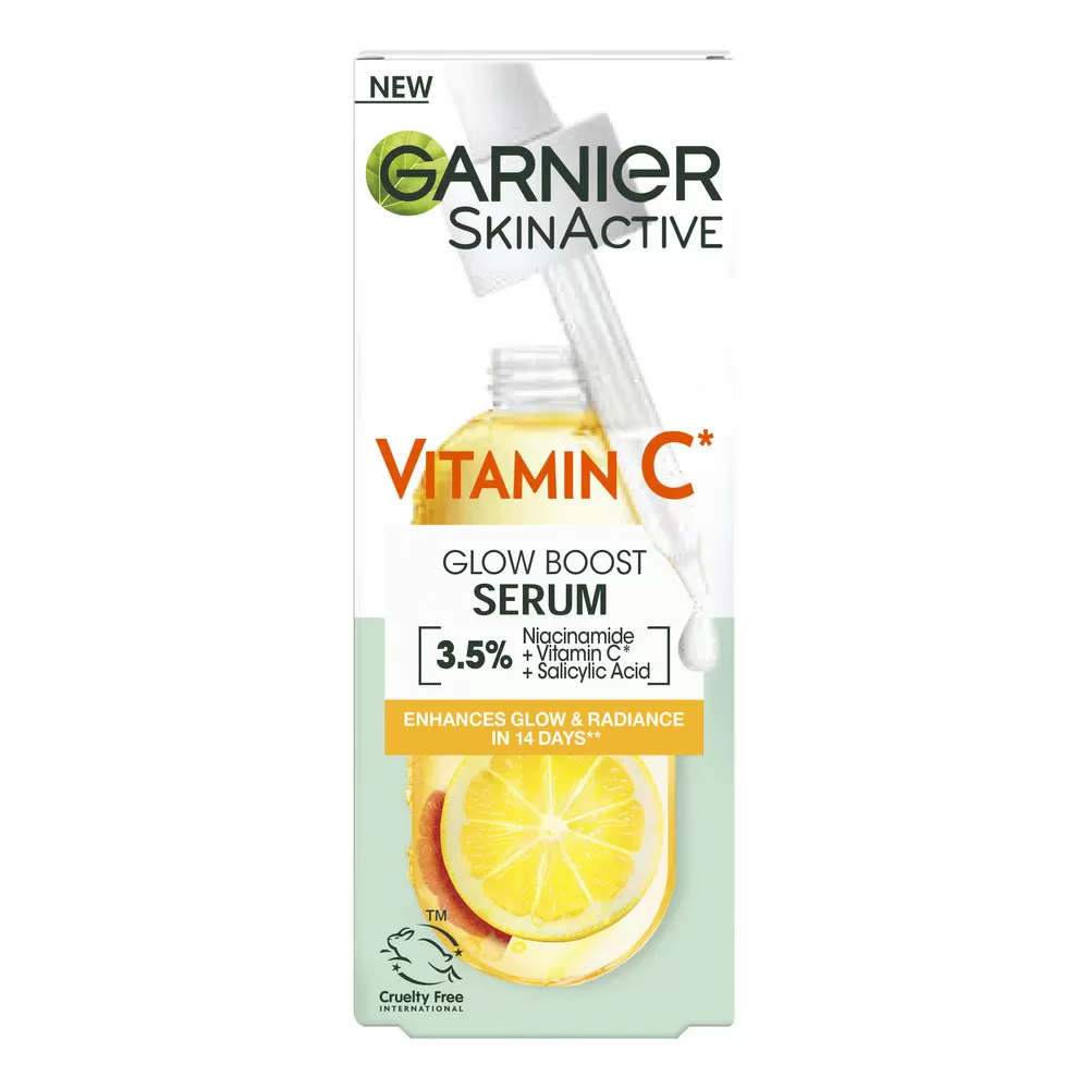 Garnier Vitamin C Glow Boost Serum - 30 ml.