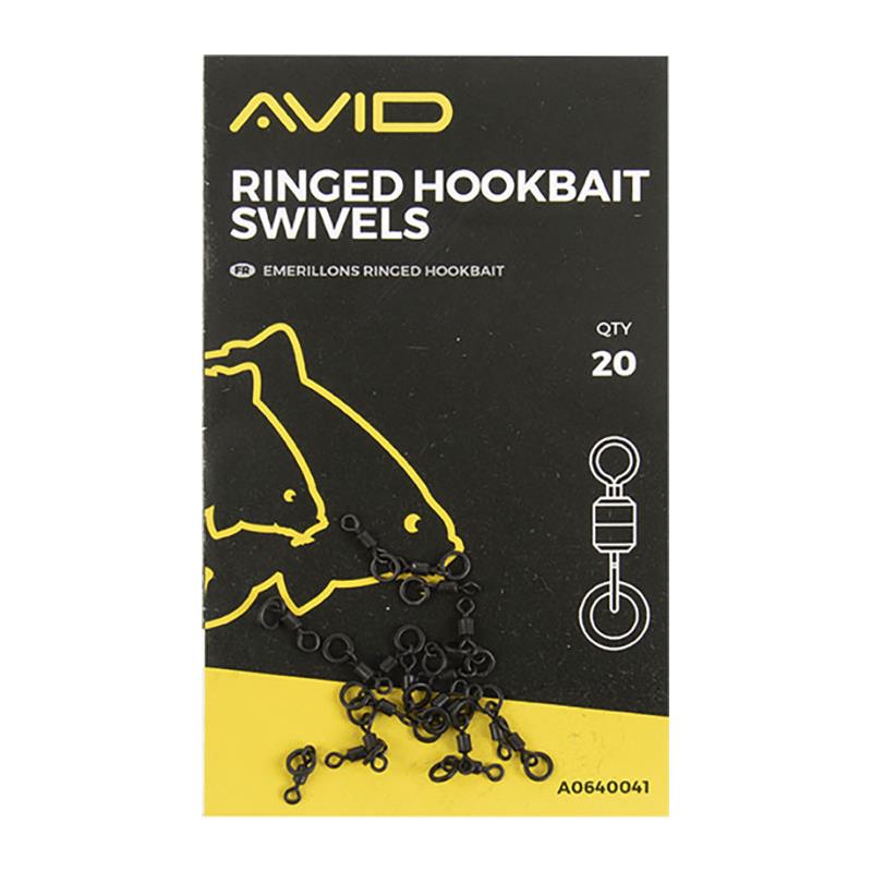 Emerillon Avid Carp Ringed Hookbait Swivels