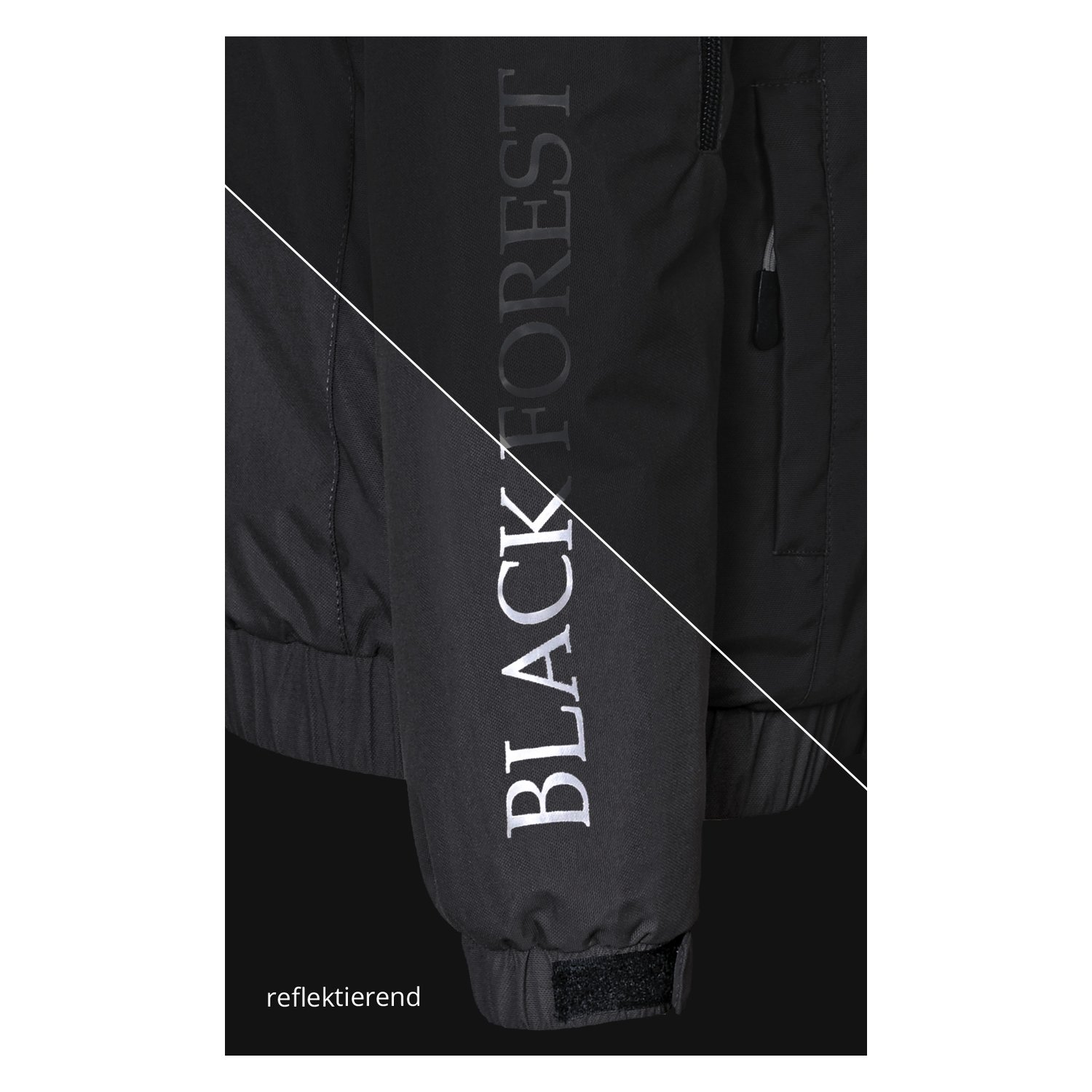 black forest Outdoorjacke  - black