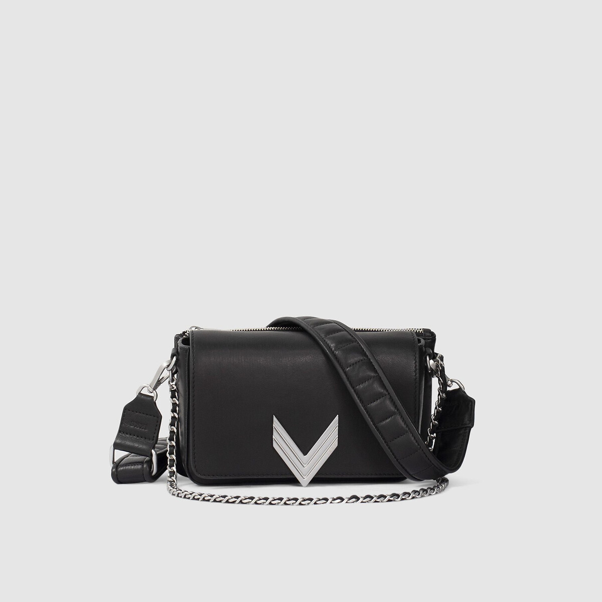 Bolsa de ombro de couro IKKS 111 ROMY