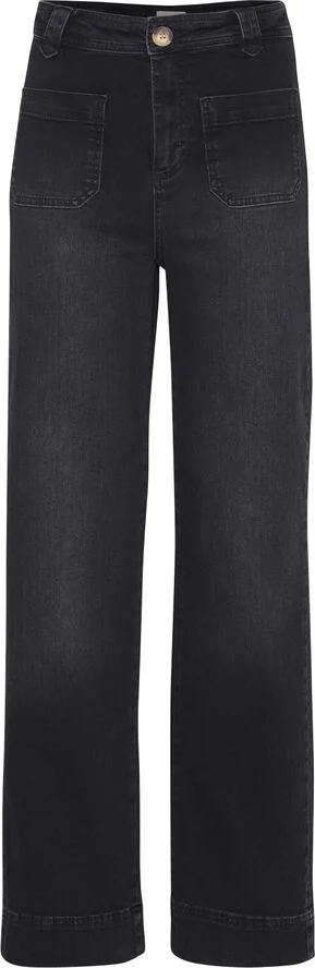 Atelier Rêve IRELOI PA Black washed denim