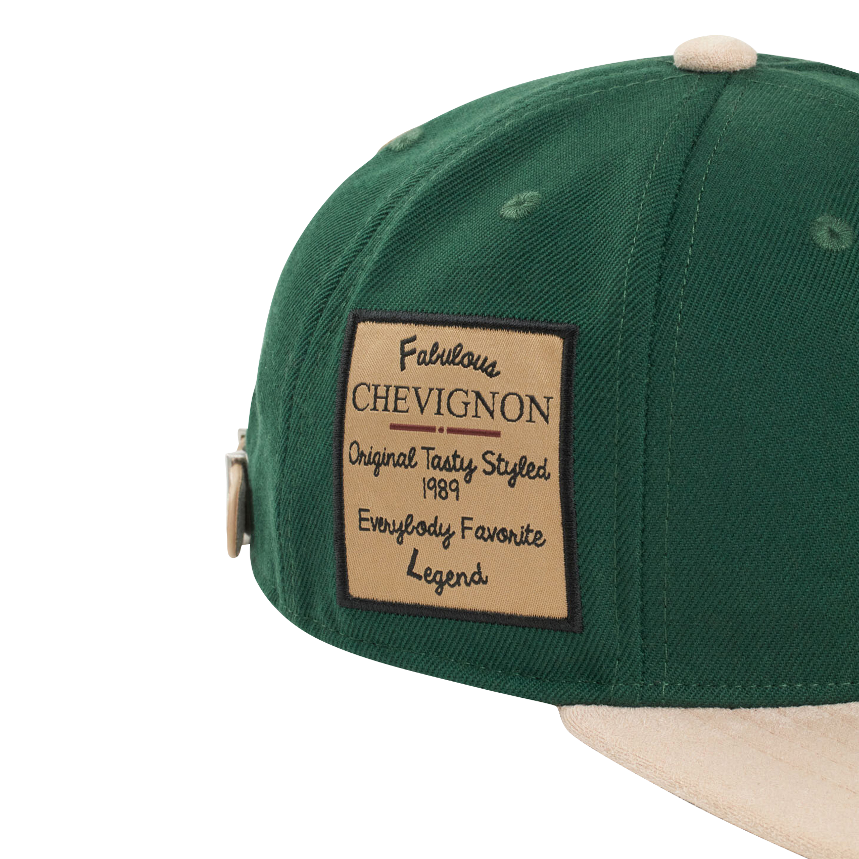 KING - Casquette en coton mélangé | Vert