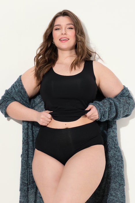 Slip, bonded, High Waist, Modalmischung