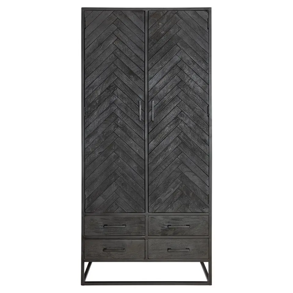 StarFurn - Kabinet New York - 90 cm - zwart