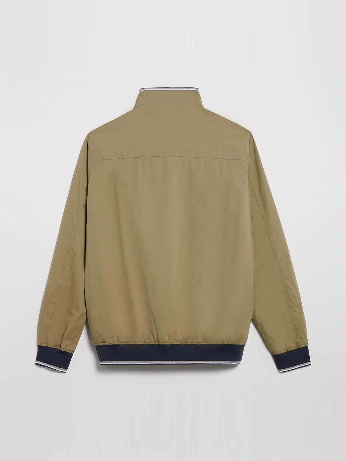 Blouson Homme Zippé Avec Poches Lichen