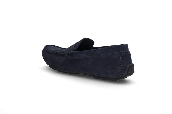 Loafer i semsket skinn