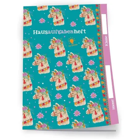 Trötsch Hausaufgabenheft für Schlaue, Lama