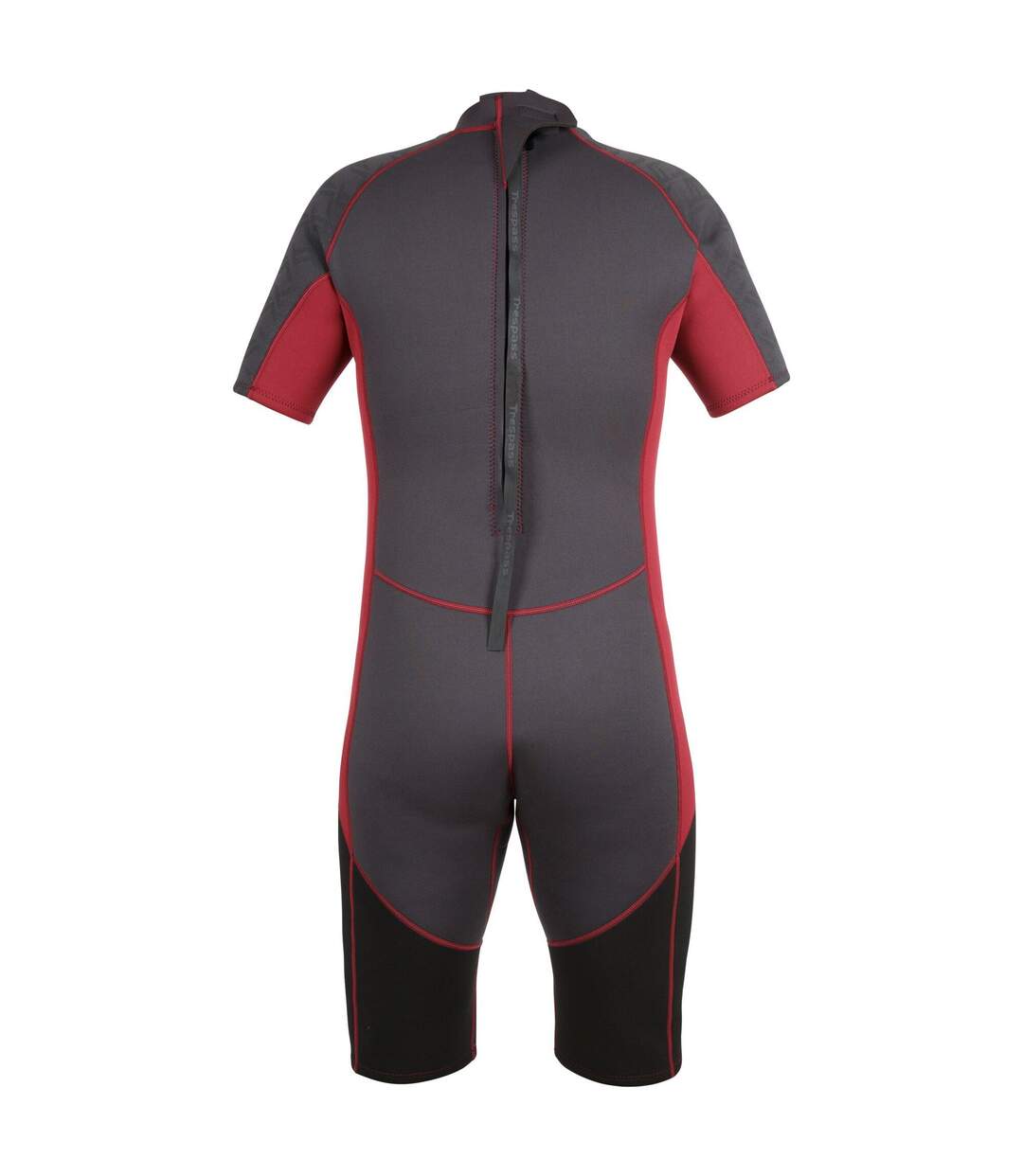 Trespass Combinaison de plongée Argon 3mm pour hommes (Noir/Rouge) - UTTP5500