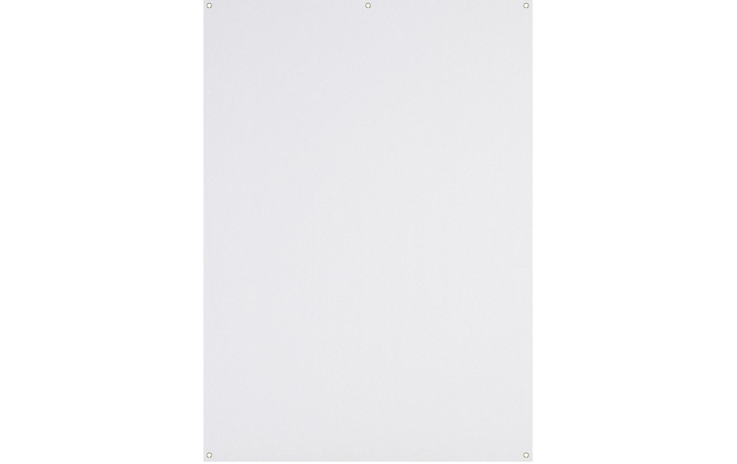 Hintergrund X-Drop faltenresistent 1.5 x 2 Meter WeissFaltenresistenter Hintergrund für hochwertige Aufnahmen