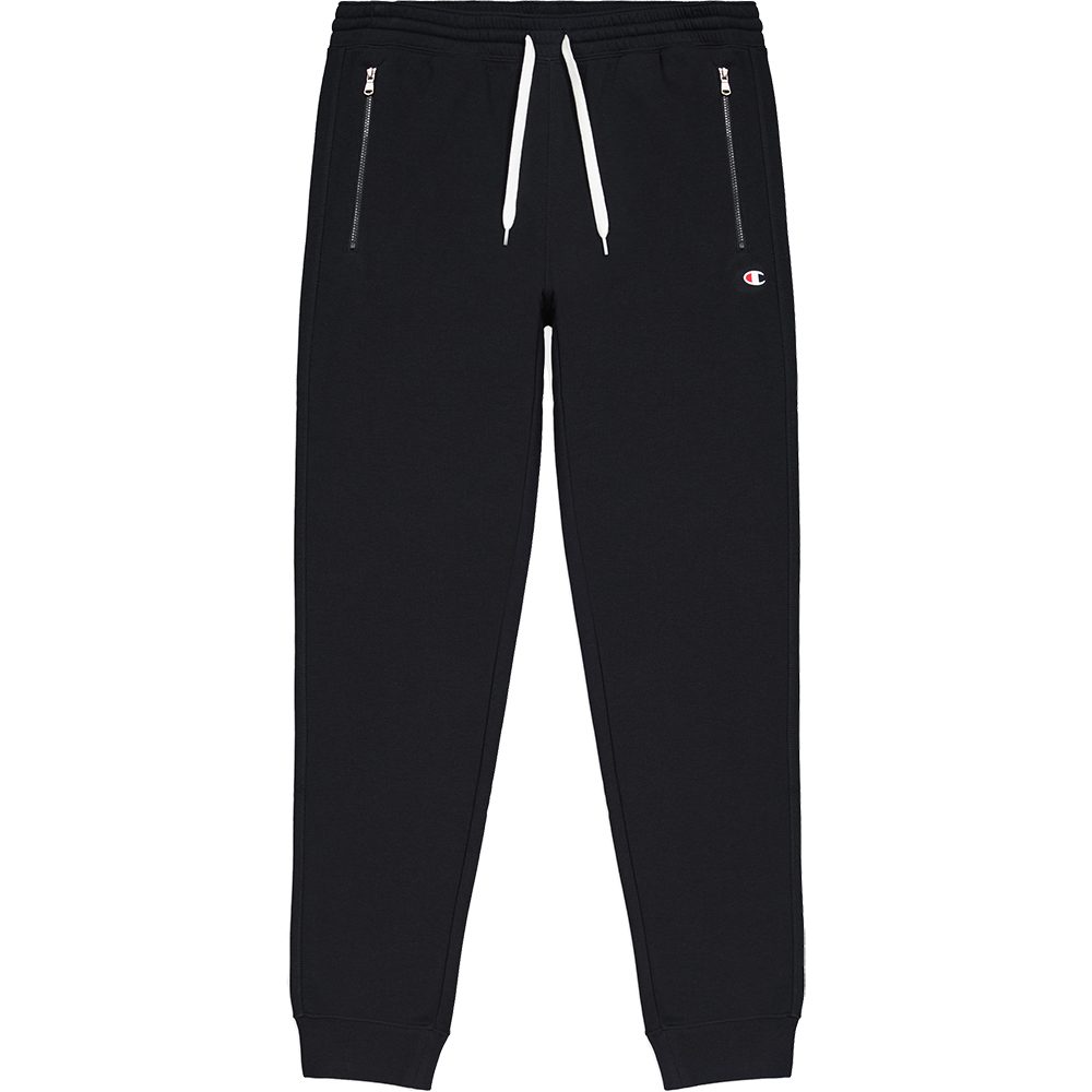 Champion Rib Cuff Jogginghose Jungen schwarz