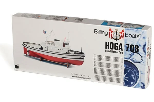 Billing Boats - Hoga Pearl Harbor Tugboat - 1:50 Wooden hull (428362)