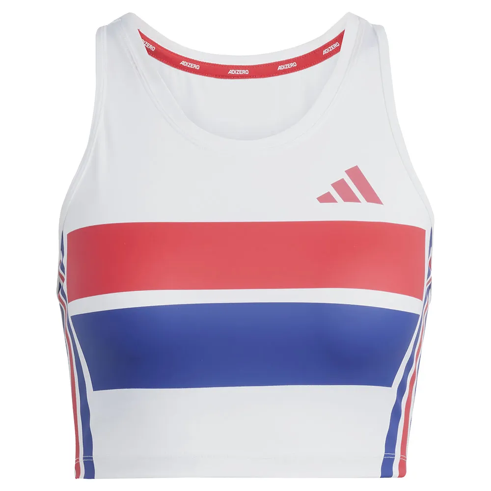 adidas Camiseta Esportiva Adizero Retro Crop