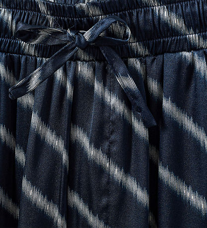 Sofie Schnoor Hosen - Navy Blue m. Streifen