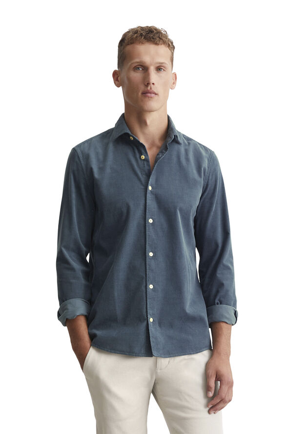 Marc O’Polo Spread collar, long sleeve, round h Moon stone