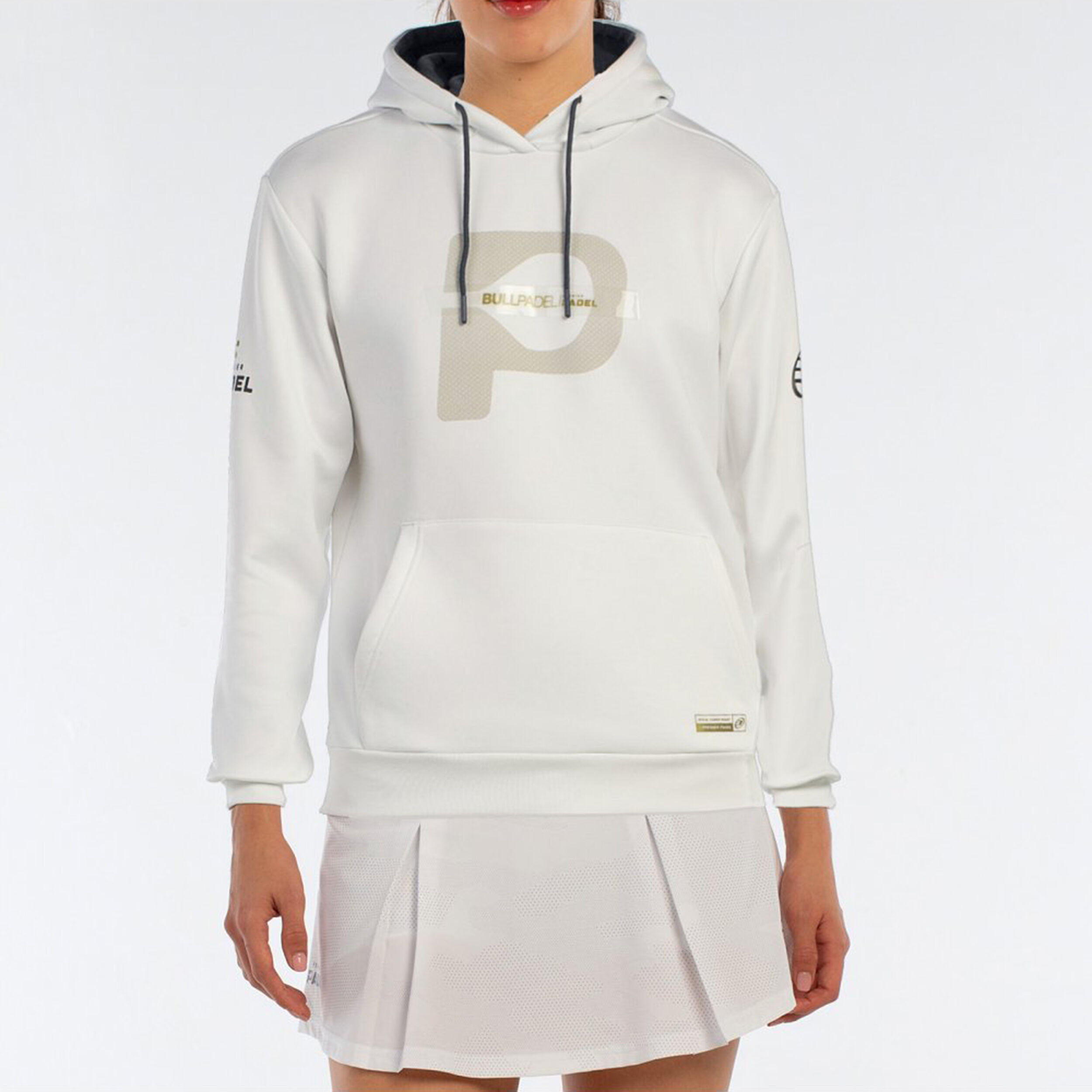 Bullpadel Aerea Sweat À Capuche Femmes - Blanc