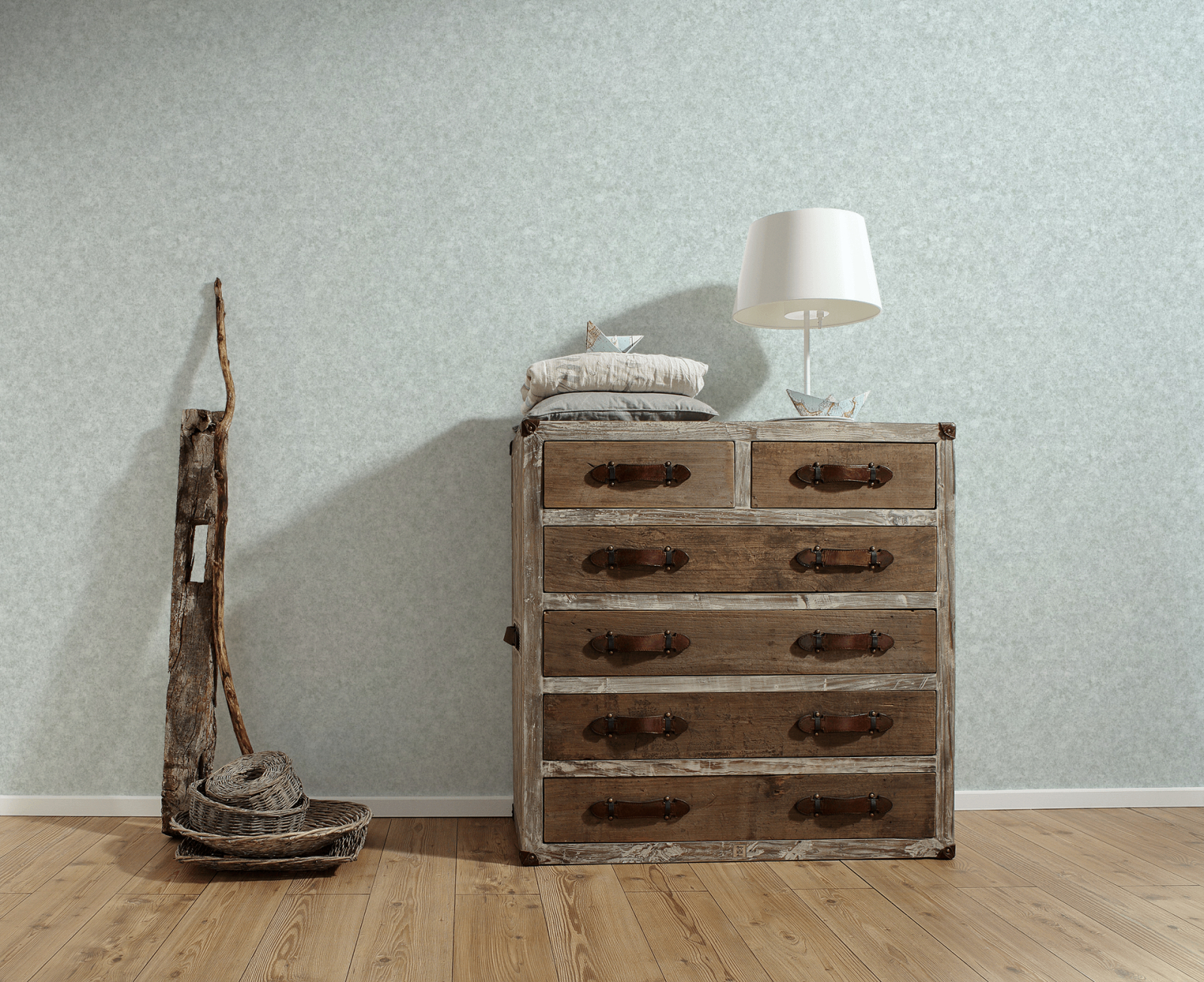 Vliestapete BETON CONCRETE & MORE - grau - 10 Meter