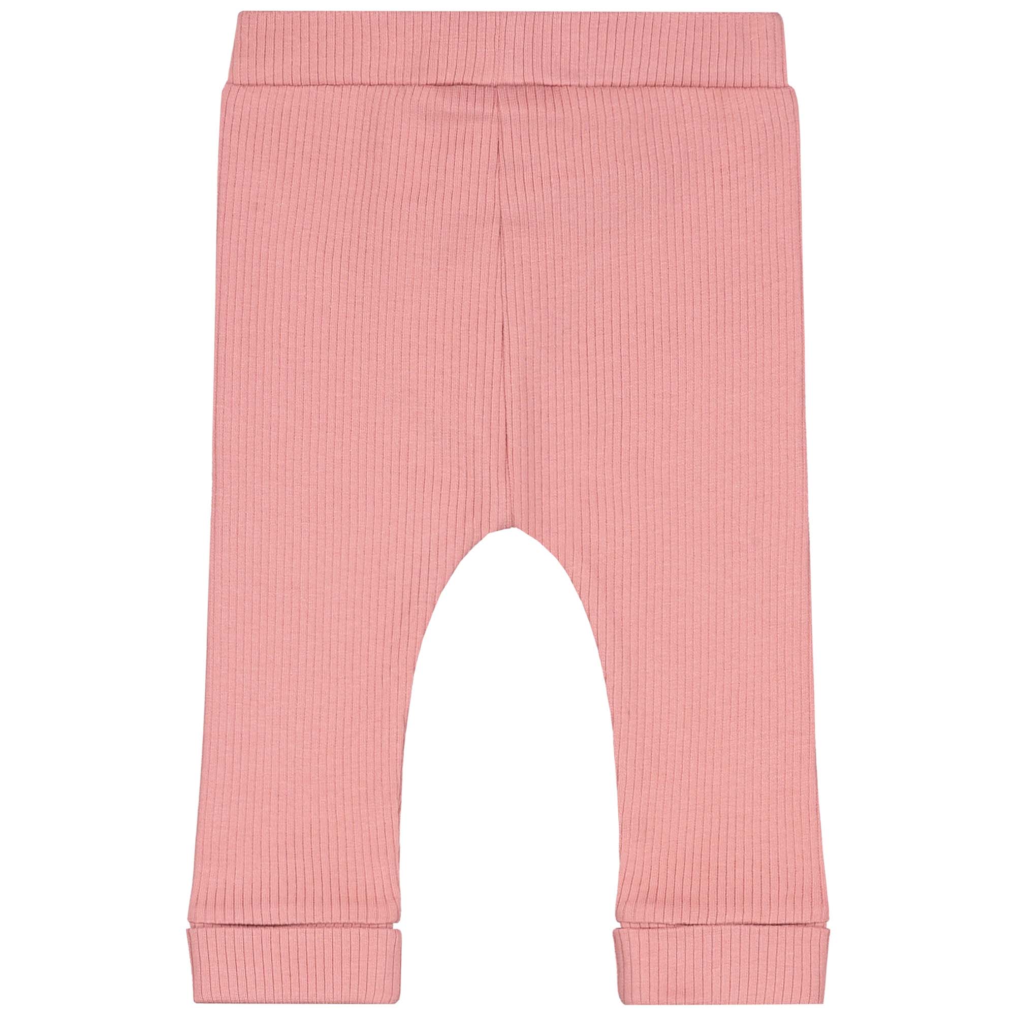 Prénatal newborn broek rib   roze