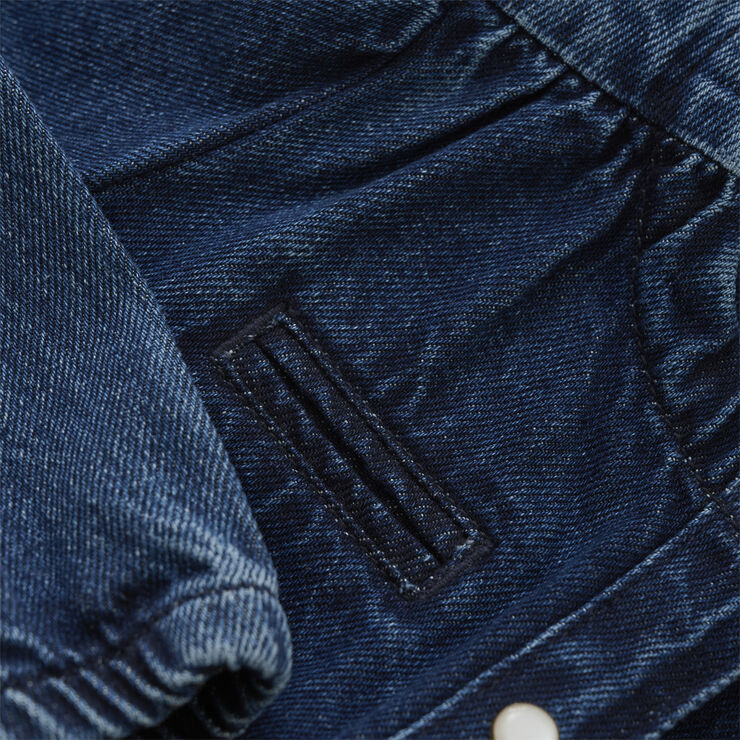 En Fant Dress Denim Dark blue denim