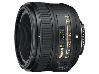 Nikon AF-S NIKKOR 50mm f/1.8G, SLR, 7/6, standard objektiv, Nikon, Sort, 7.2 cm